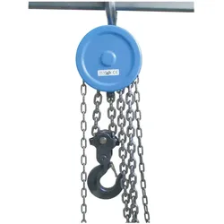 Berger & Schröter, Seilzug + Werkstattkran, 60008 Kettenflaschenzug 1 t Tr