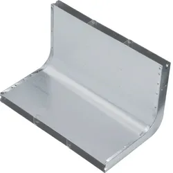 Hager Vertikalkrümmer 3-zügig Stahl UK 340x28