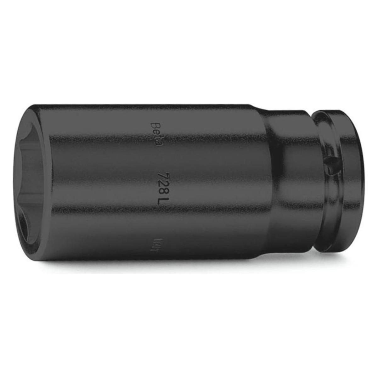 BETA Nasadka udarowa 3/4" 6-kątna długa 19 mm fosforowana, 728L (19 mm) (47794181)