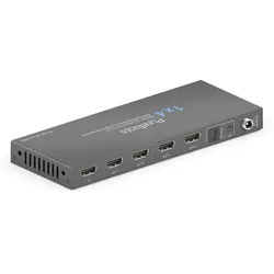 PureTools PT-SP-HD14-48G - HDMI 2.1 Splitter 1x4 - 48 Gbps - 8K@60Hz / 4K@120Hz ...
