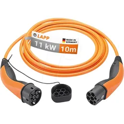 LAPP 65754 - Typ 2 Kabel, für E-Fahrzeuge, 22 kW, 32 A, 3 Ph, 3 m