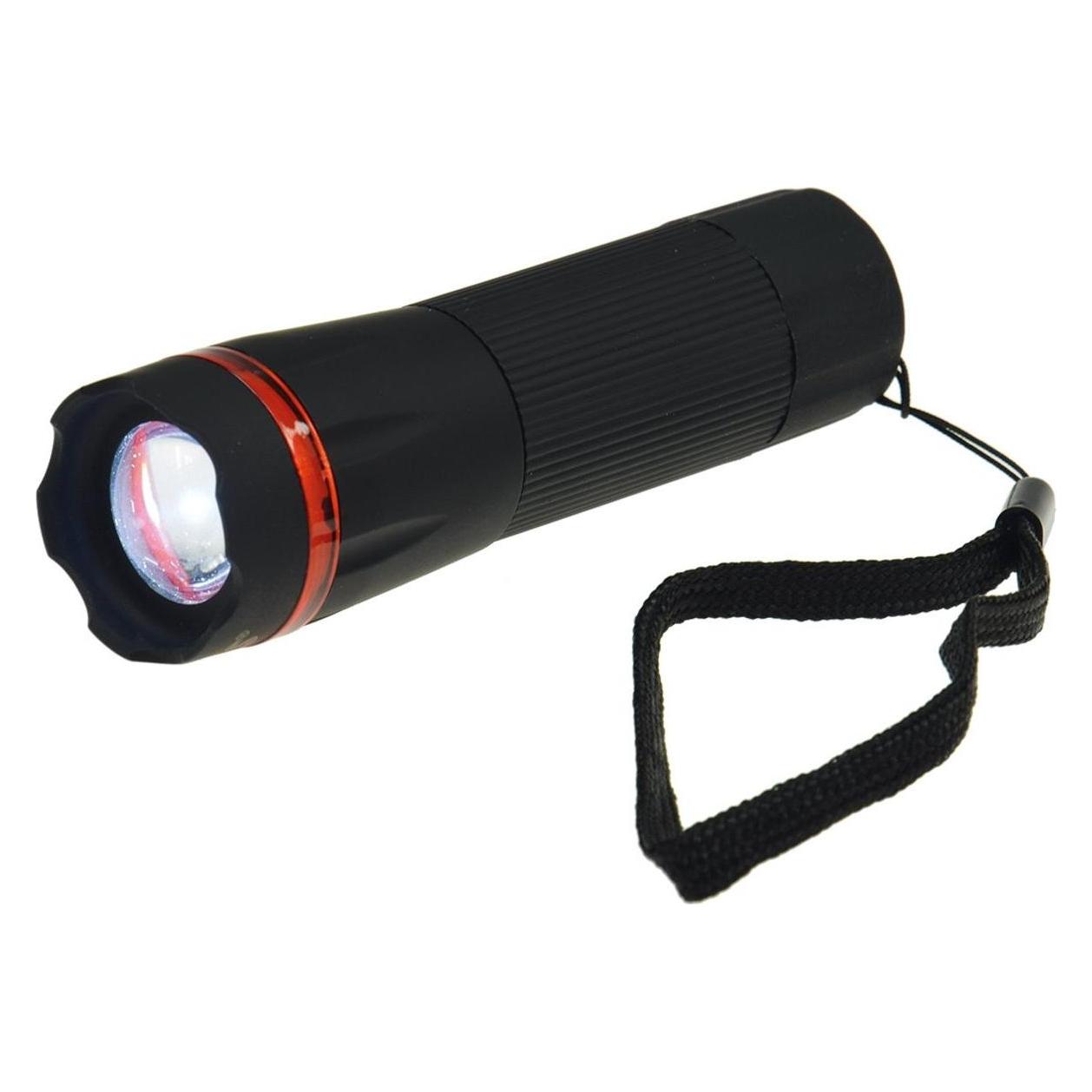 Arcas ARC-1 Watt Zoom LED plastic torch / 1 x High Power LED, 60 lumen (10.70 cm, 60 lm) (30700020)