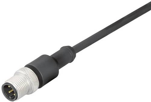 Binder 79-3429-37-04 Sensor-/Aktor-Steckverbinder, konfektioniert M12 Stecker, gerade 5.00m Polzahl Sensoren: 4 1St.