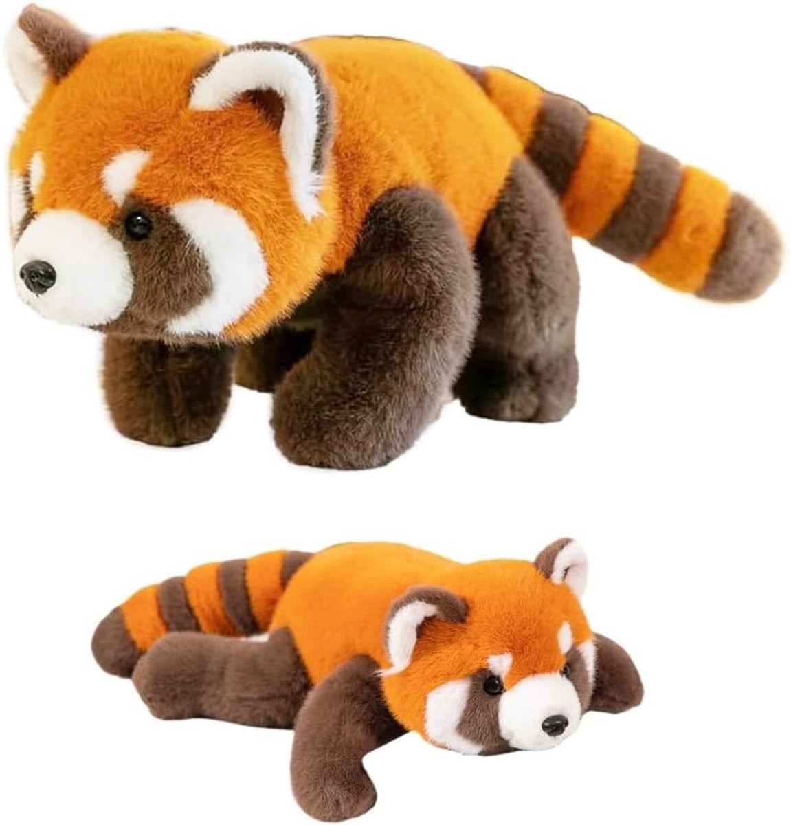 Rode panda knuffel voor kinderen
