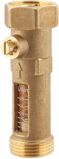 Afriso Durchflussmesser DFM 15-2M 80971 G1 AG x G1 ÜM, 8-28 Liter/min