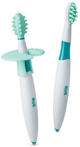 NUK Set Cepillo Dental Entrena 6-15 Meses