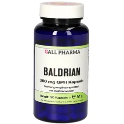 Baldrian 360 mg GPH Kapseln 90 St