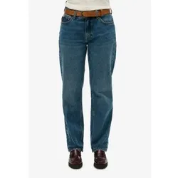 Superdry für Damen. W7011166A Jeans Rise Straight blau (32/30), Lässig, Baumwolle, Denim