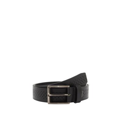 Ledergürtel LLOYD MEN’S BELTS "Lloyd Belts Herrengürtel 0265", Herren, Gr. 100, schwarz, Leder, Gürtel Ledergürtel