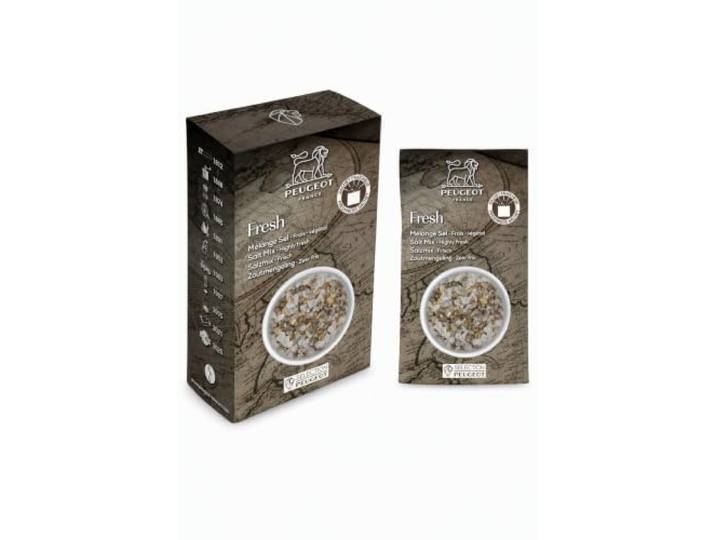 PEUGEOT - Assaisonnement Fresh - Mélange Sel\, Agrumes Et Aromates - Frais Et Anisé - Pour Poissons\, Viandes Blanches\, Légumes\, Salades - Innovation Sachets Fraîcheur Triple Protection - 3x45g