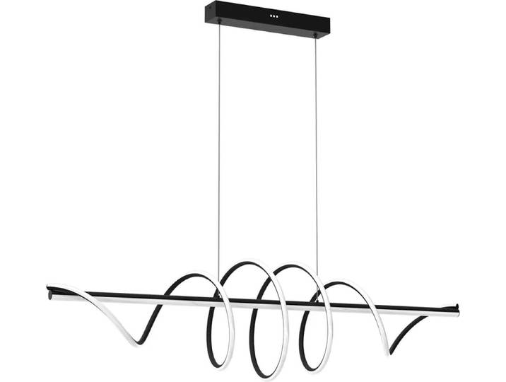Moderne schwarze Twist LED 90W Milagro Pendelleuchte