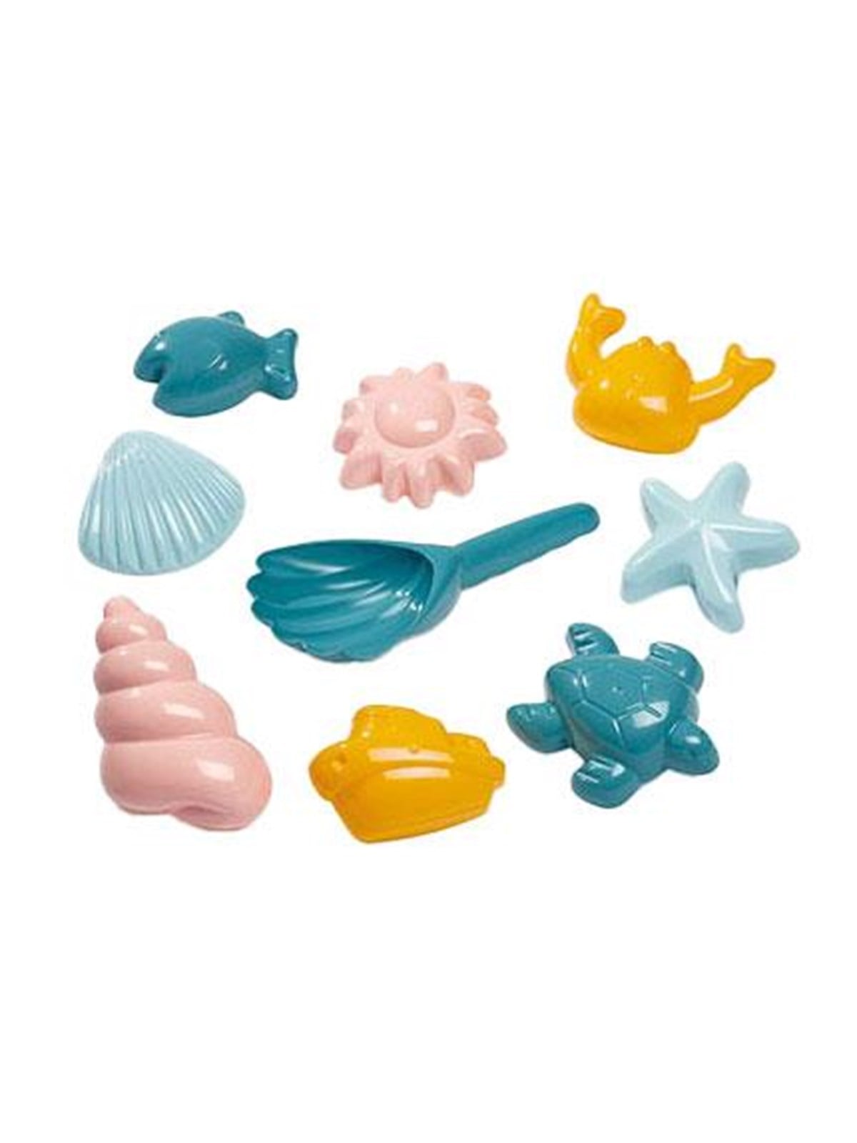 Ecoiffier Strandset mit 8 Formen