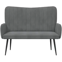 vidaXL, Sofa + Bettsofa, Favenos (Metall) (2-Sitzer)