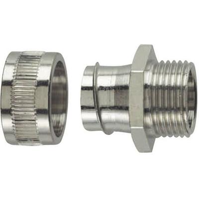 HellermannTyton 166-30305 SC25-FM-M25 Schlauchverschraubung Metall 21.10mm Gerade 1St.