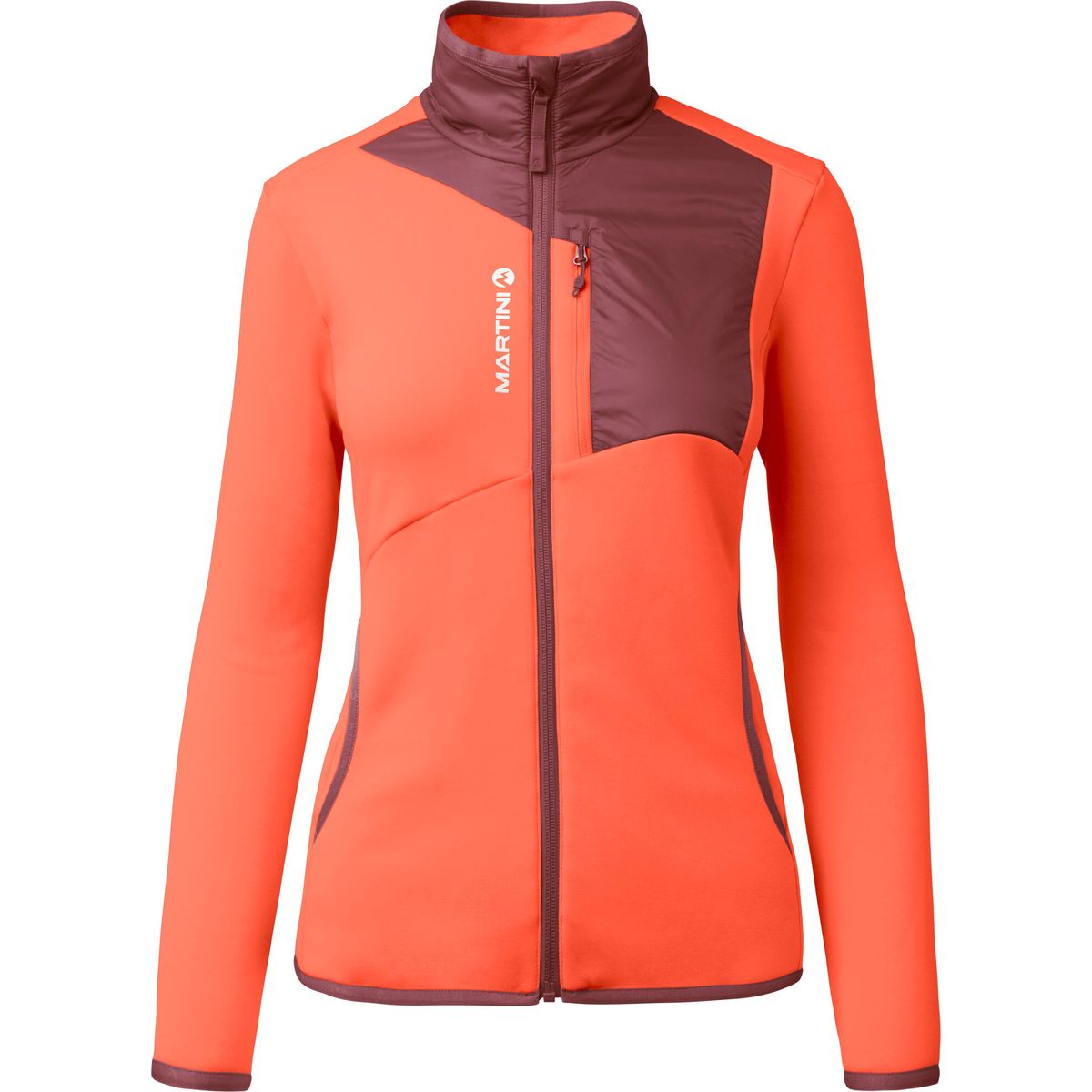 Martini Desire Midlayer Jacket W tangerine/winter apple (450) L JV7MR0458B-450-L