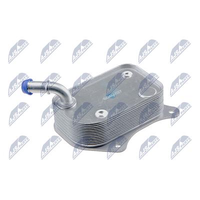 NTY Ölkühler, Motoröl CCL-AU-027 für VW