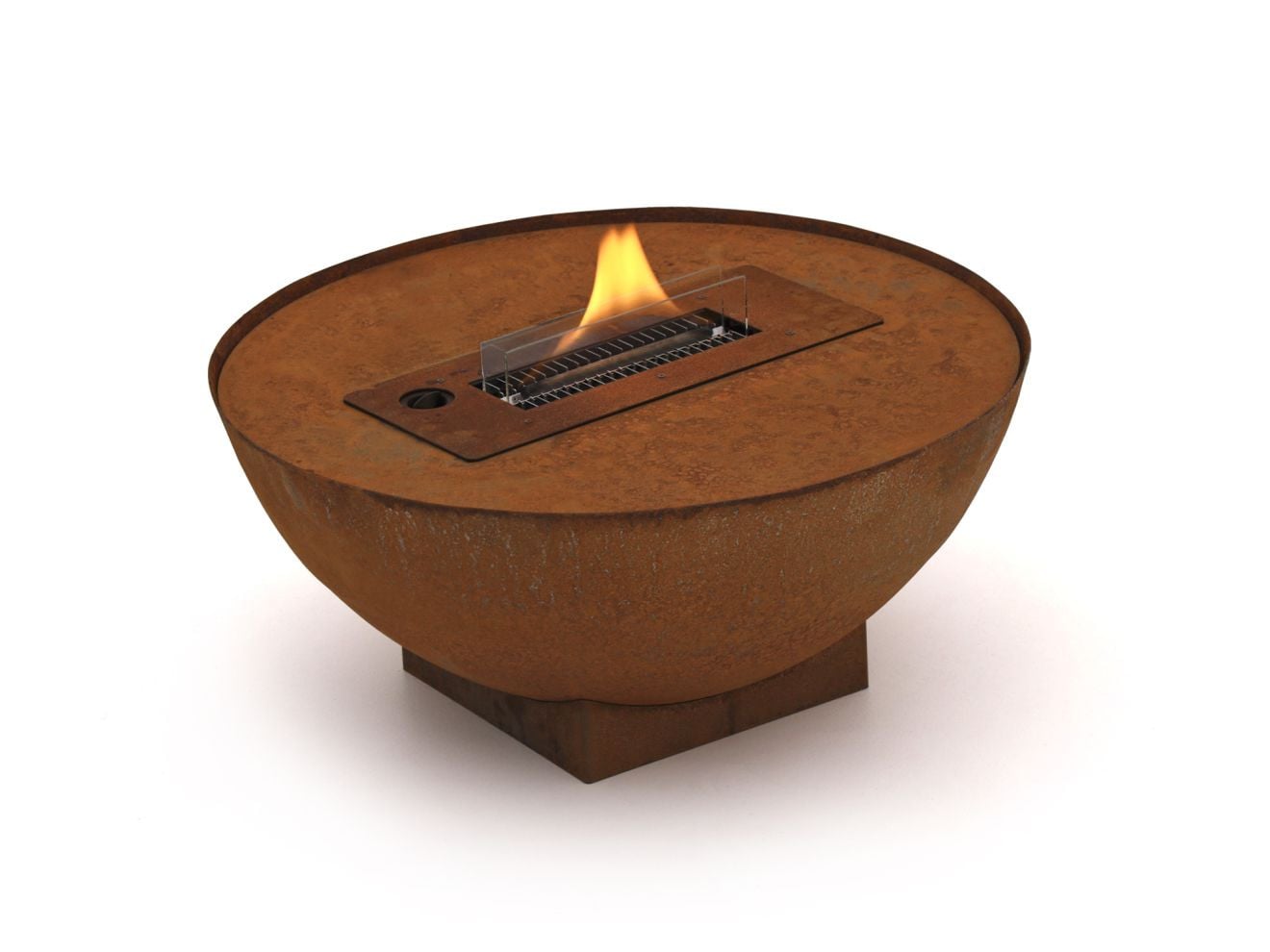Tenderflame Prometheus ethanol terrashaard voor buiten van staal