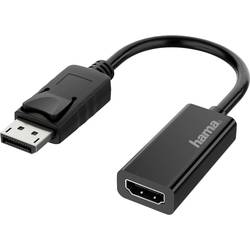 hama 00200335 Video-Adapter, DisplayPort-Stecker - HDMI™-Buchse, Ultra-HD 4K