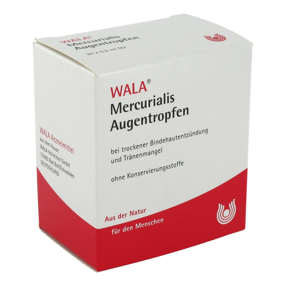 WALA Heilmittel GmbH Mercurialis Augentropfen 01448300