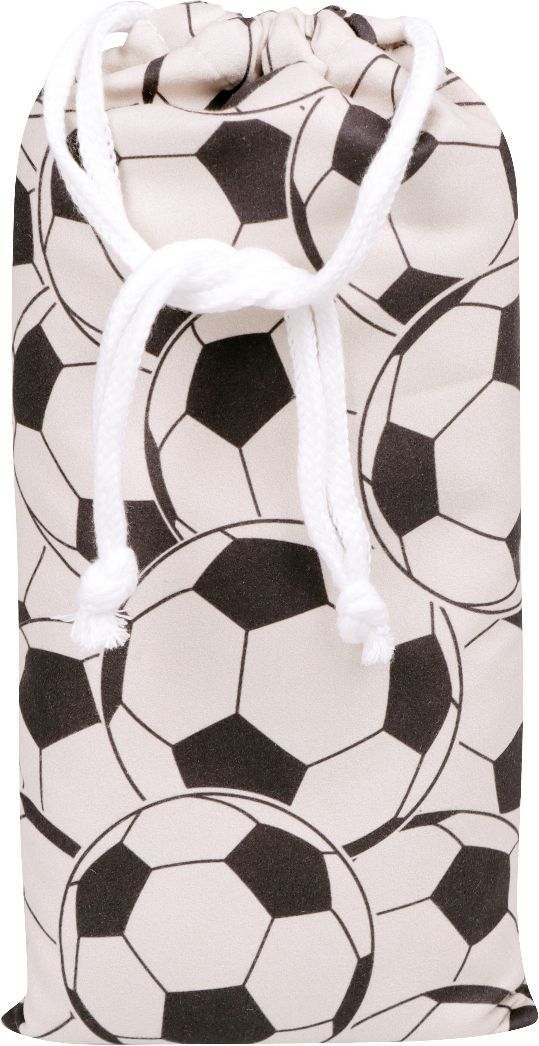 Strandtuch CAPELLI NEW YORK, schwarz-weiss (multi), B:80cm L:160cm, Frotteevelours, Mikrofaser, Handtücher, Strandtuch, schnell trocknend, pflegeleicht, Formbeständig, strapazierfähig multi B/L: 80cmx160cm, 1 Stk., Fussbälle, Frotteevelours