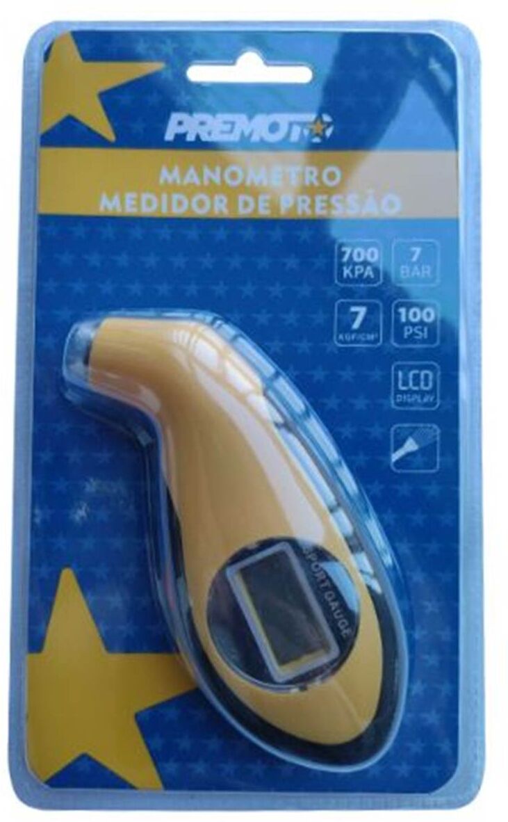 Medidor de pressão digital curto Premoto