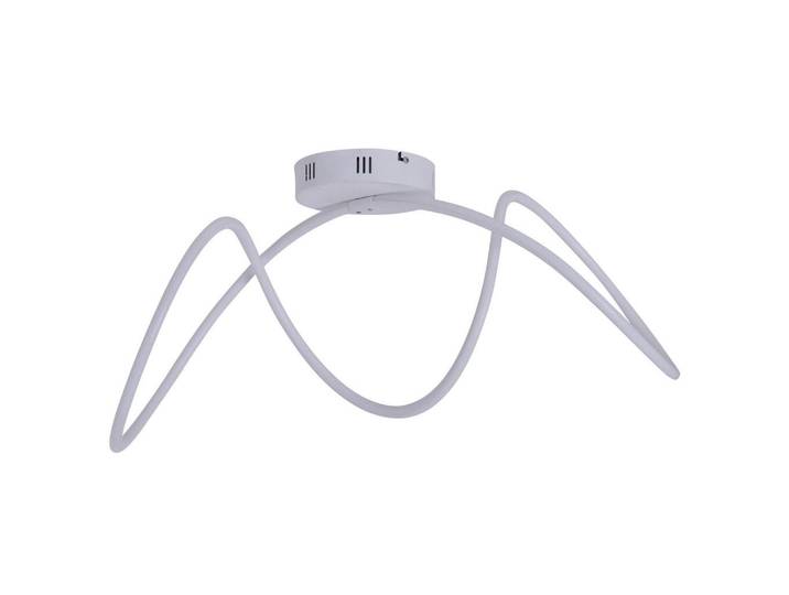 Näve Led-Deckenleuchte Odrive, Weiß, Kunststoff, Metall, 28x67 cm, Lampen & Leuchten, LED Beleuchtung, LED-Deckenleuchten