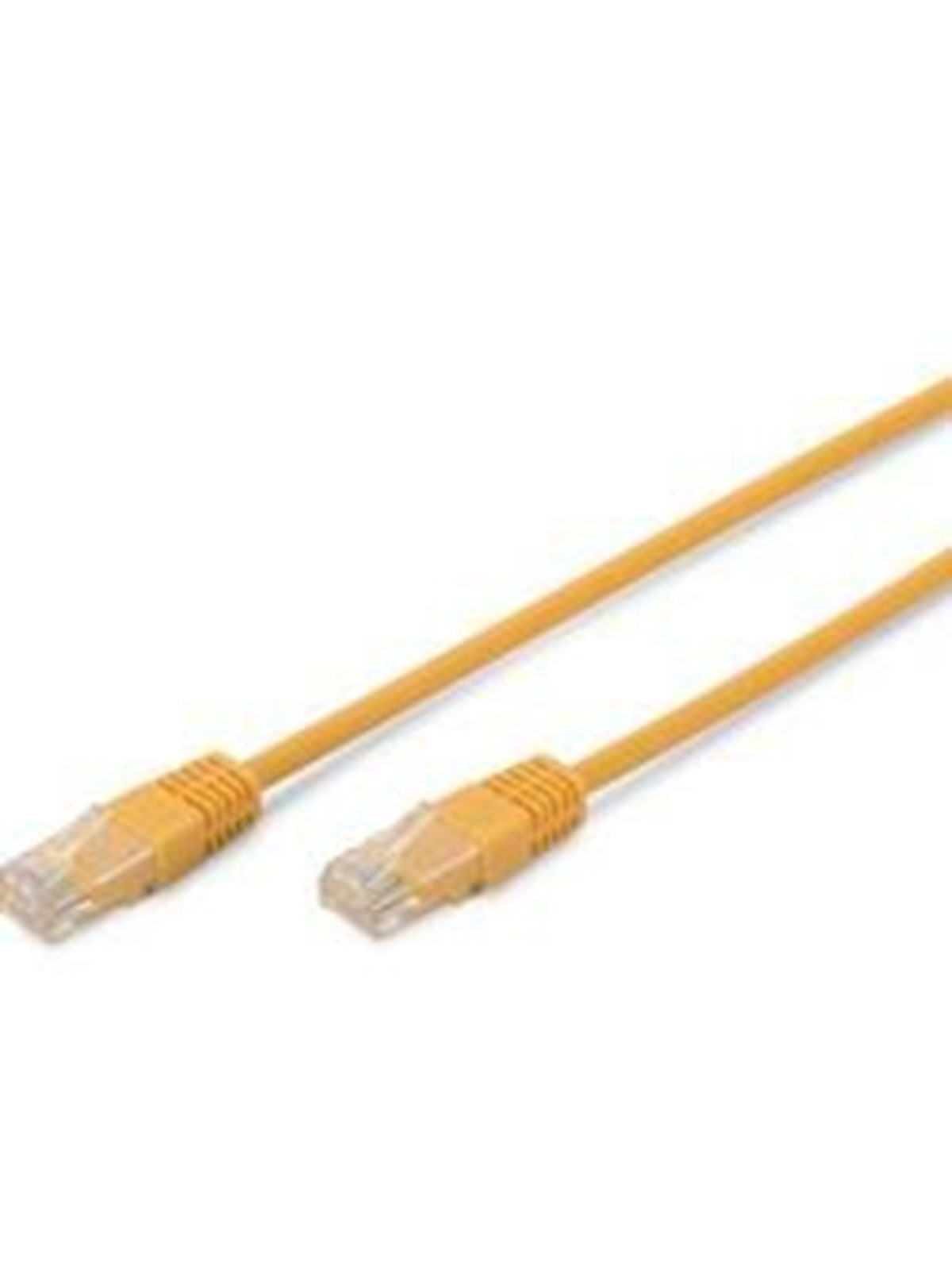 DIGITUS CAT 5e patch cable U/UTP yellow - Gelb - 0.5m