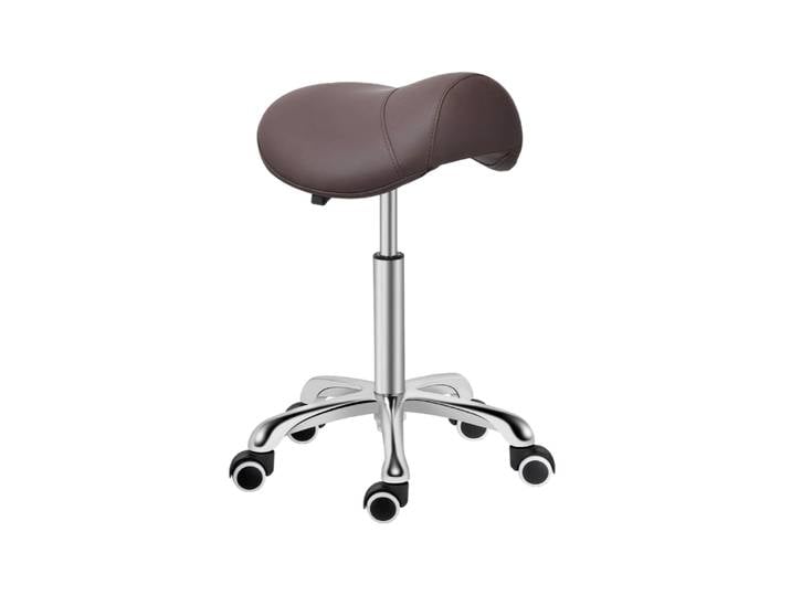 Tabouret de selle ergonomique avec roue, chaise pivotante réglable pour atelier de Massage, chaise de travail roulante pour bureau et professionnels