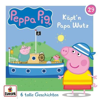 Peppa Pig Hörspiel 29: Käpt'n Papa Wutz - , CD, 0194398859729