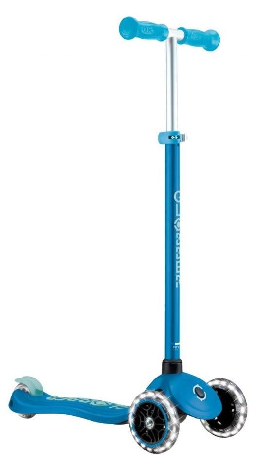 Globber Roller Primo met lichtgevende elementen, petrolblauw
