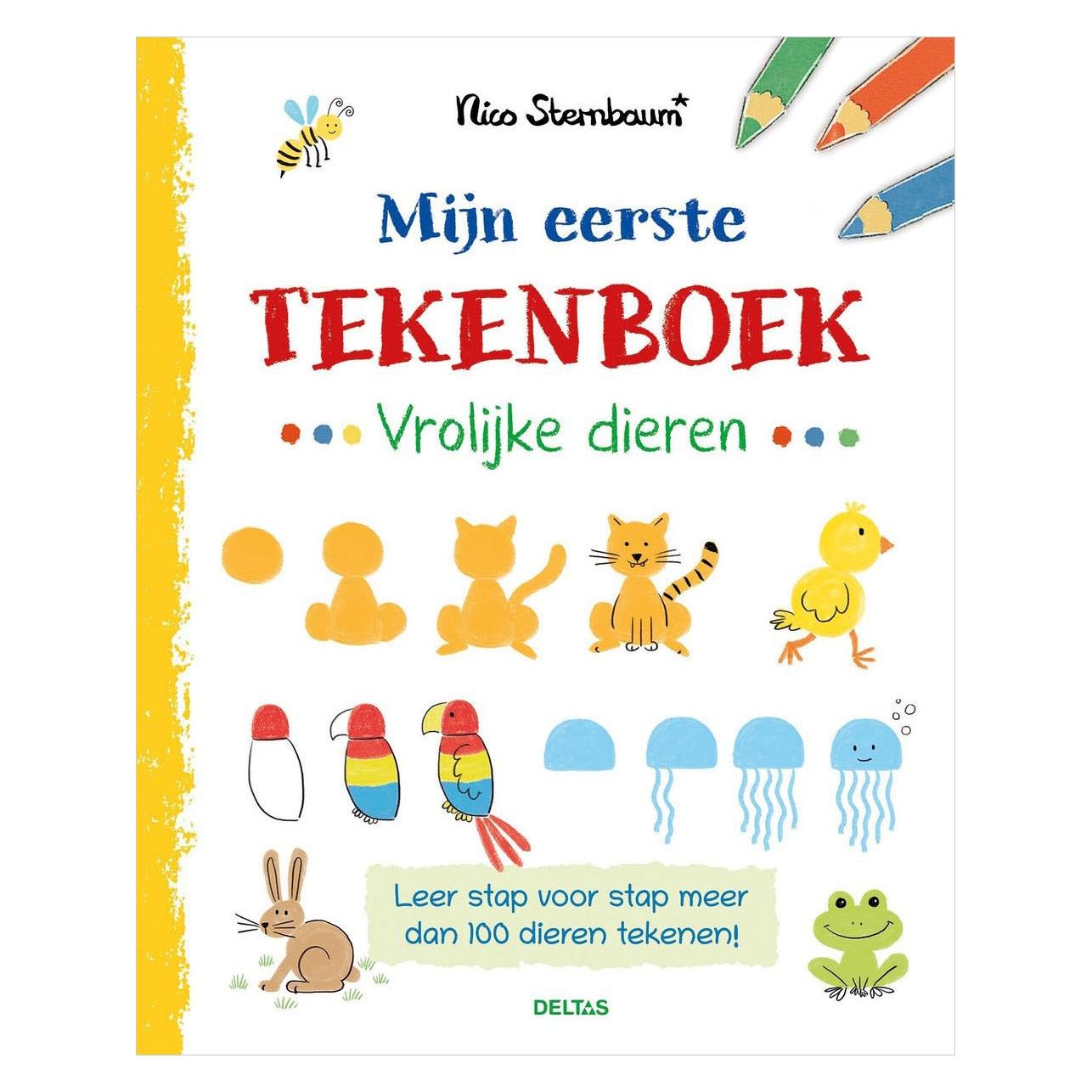 Deltas Mein erstes Malbuch - Glückliche Tiere (77203228)