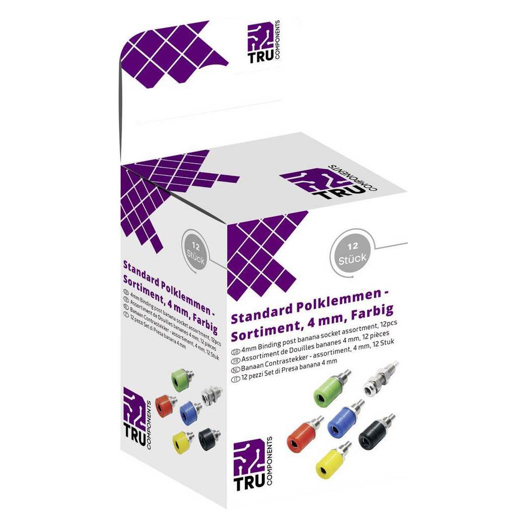 Tru Components Standard Polklemmen Sortiment 12 teilig (8551396)