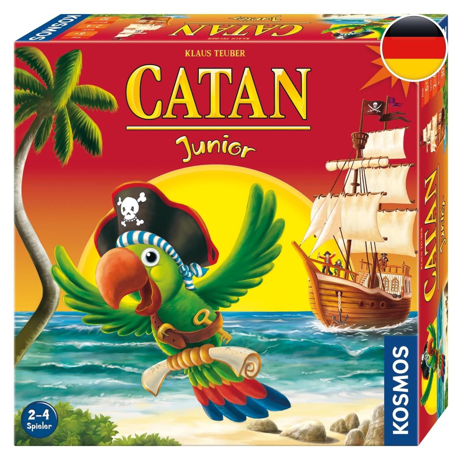 Bordspel Catan Junior - 2 tot 4 spelers - Vanaf 6 jaar - Piratenavontuur