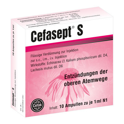 Cefak KG CEFASEPT S Injektionslösung 10 St 01417802