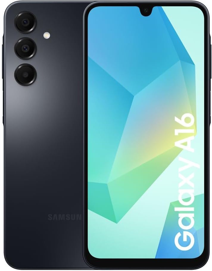 SAMSUNG Galaxy A16 4G 4GB 128GB Black SIM-Free, Smart Phone Unlocked, New