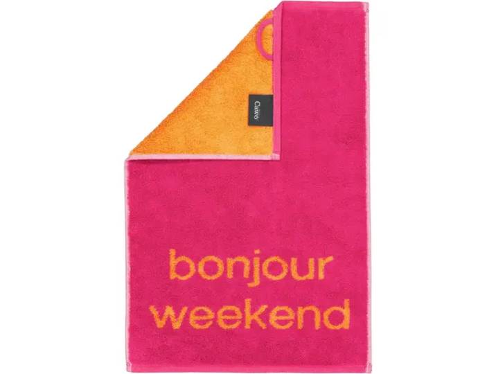 Cawö Cawö Postcards Towels Edition Postcard Towels 30x50 bonjour weekend