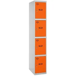 SimonRack Spind Schrank, Metallschrank, Schließfachschrank, Schloss, 1800x400x500 mm  - Simonlocker