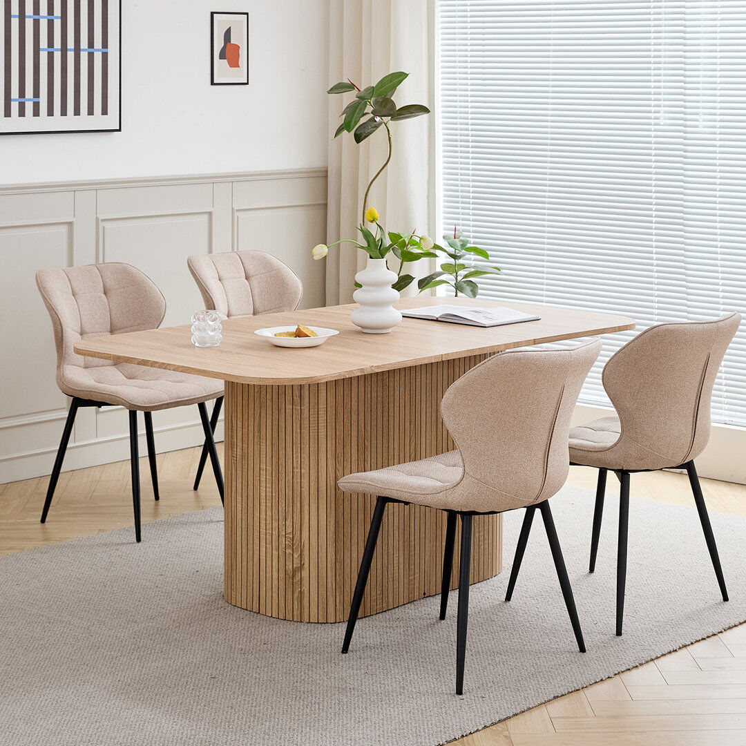 George Oliver Dining Table Light brown