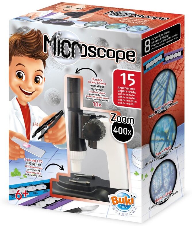 Buki France Microscope 15 expériences - Buki