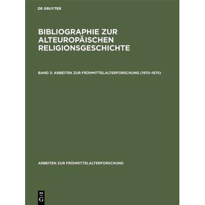 1970–1975, Gebundene Ausgabe von , De Gruyter, 978-3-11-008145-9