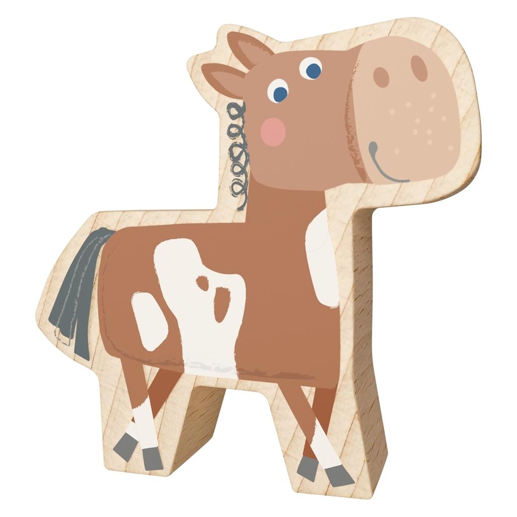 Haba Holzfigur Pferd Paul gescheckt braun (72128027)