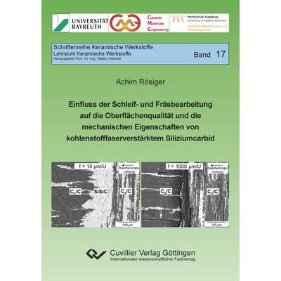Einfluss der Schleif- und Fräsbearbeitung auf die Oberflächenqualität und die mechanischen Eigenschaften von kohlenstofffaserverstärktem