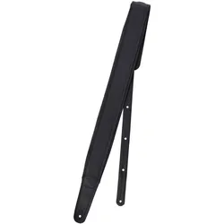 Redwood Guitar Strap Non-Leather Padded - Black - Gitarrengurt