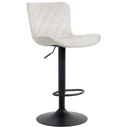 CLP Barhocker Emma Samt   Farbe: creme, Material: Samt