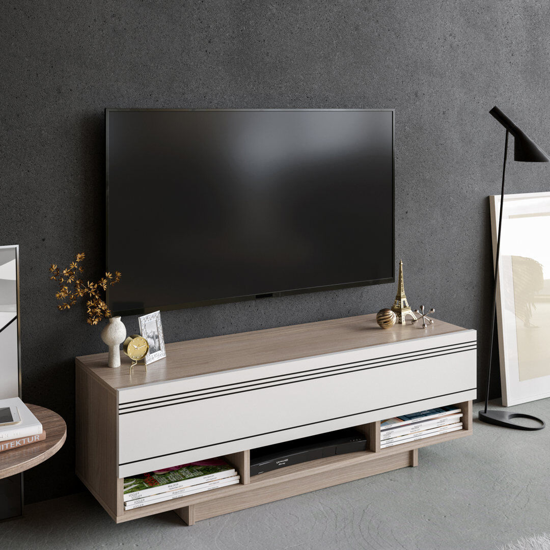 Latitude Run Lenoire TV Stand - TVs up to 50" Cordoba/White 50"