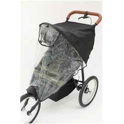 Trille, Kinderwagen Zubehör, Raincoat Jogger With opening in Top, Black