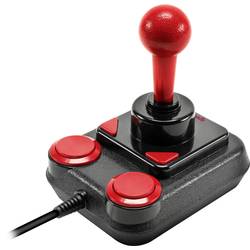 SpeedLink Competition Pro Extra Joystick USB PC, Android Schwarz, Rot SL-650212-BKRD