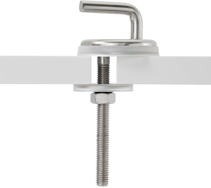 Haro Exzenterscharnier 409592 E2502Y, Edelstahl, Drehpunkthöhe 24mm, FastFixmutter