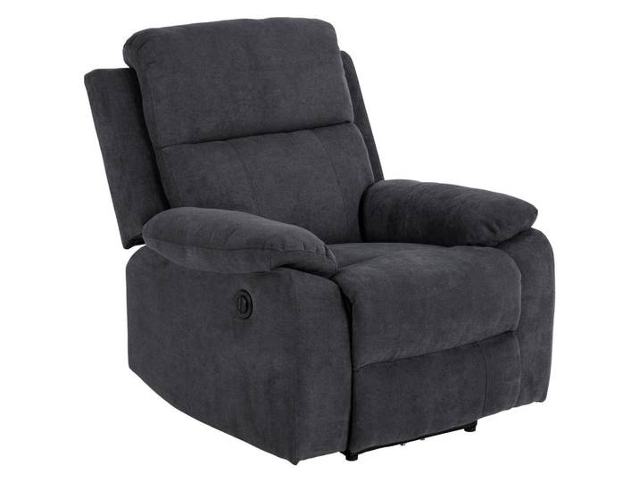 Carryhome Fernsehsessel Lesesessel, Dunkelgrau, Metall, 89.5x98x95 cm, Relaxfunktion, Wohnzimmer, Sessel, Fernsehsessel