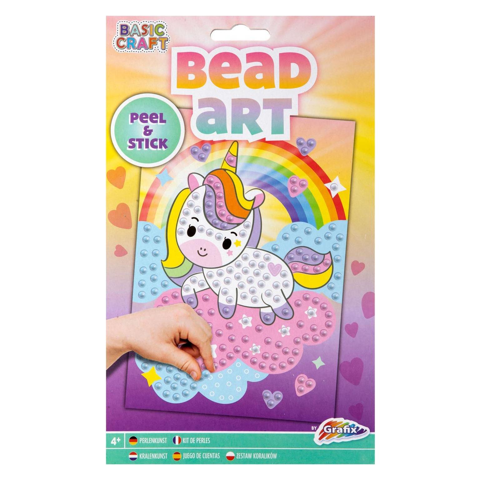 Grafix Bastelset Bead Art - Einhorn (47201751)